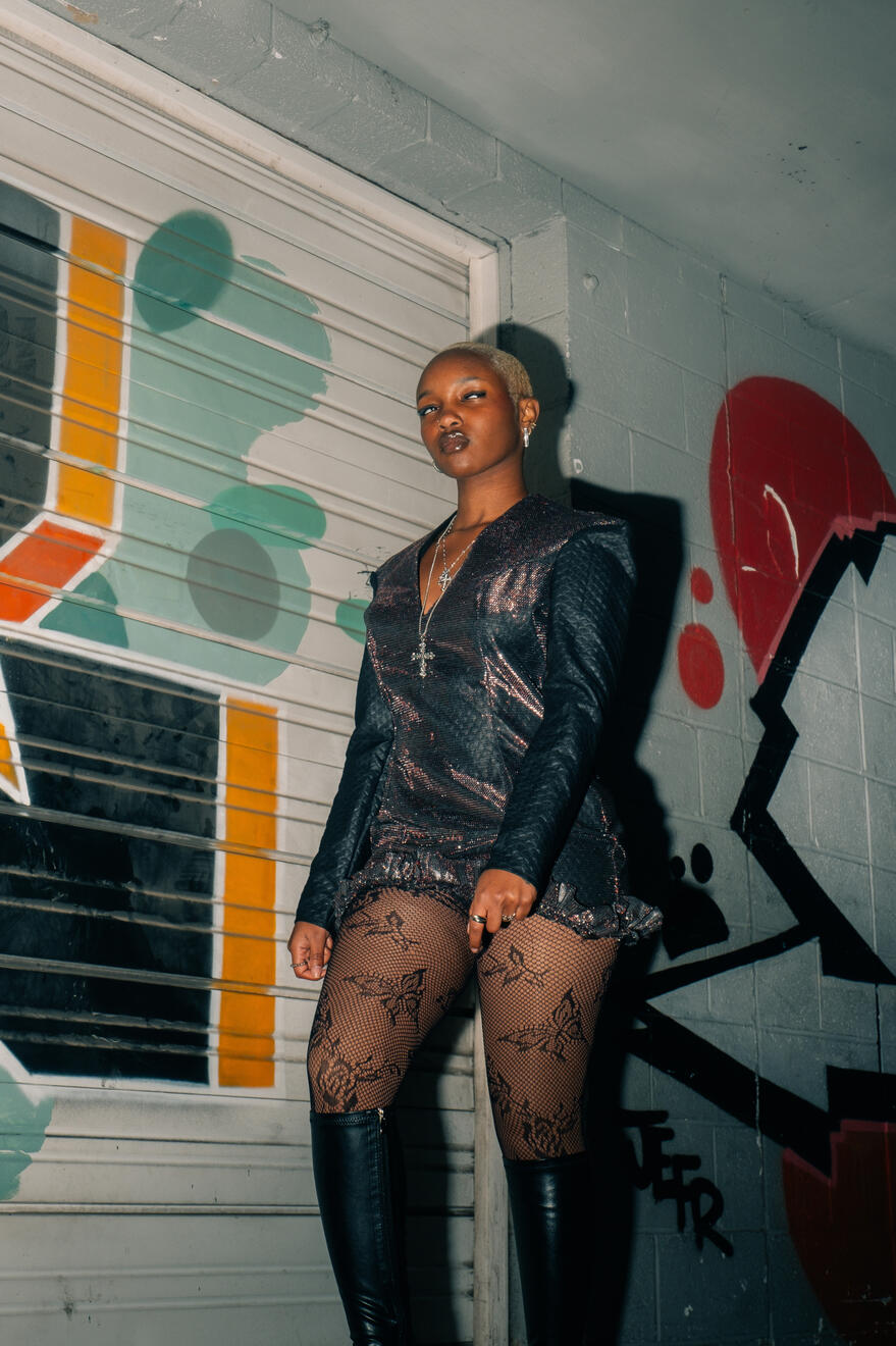 @itzmoee for Distorted Threads Fashion Show